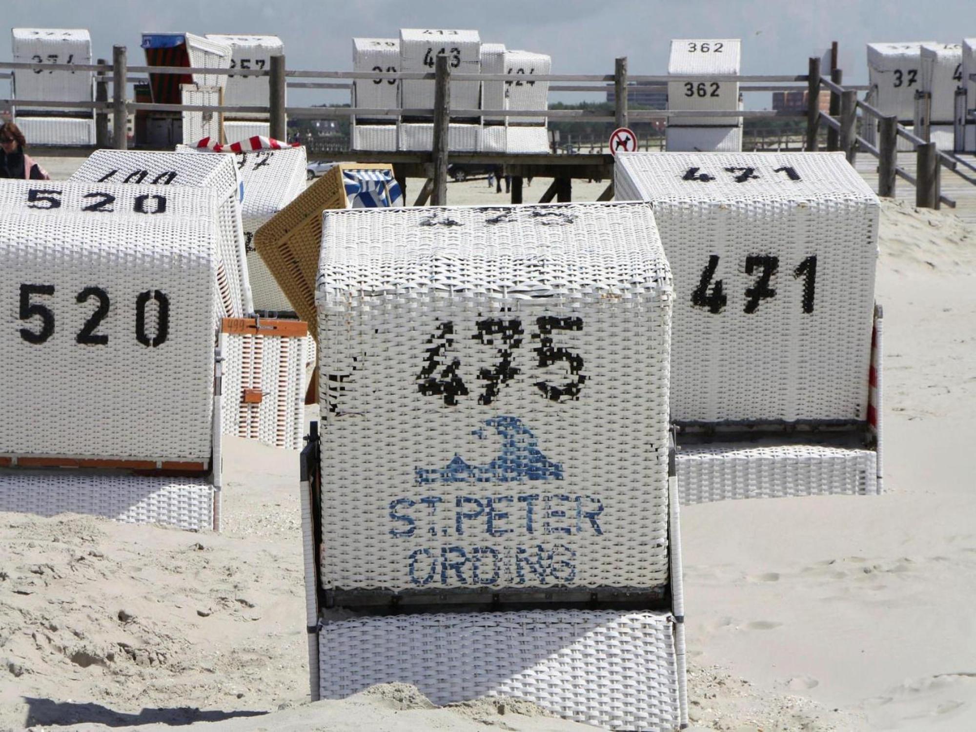 Ferienwohnung, St Peter - Ording Санкт-Петер-Ординг Экстерьер фото
